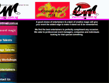 Tablet Screenshot of eventmagic.com.sg